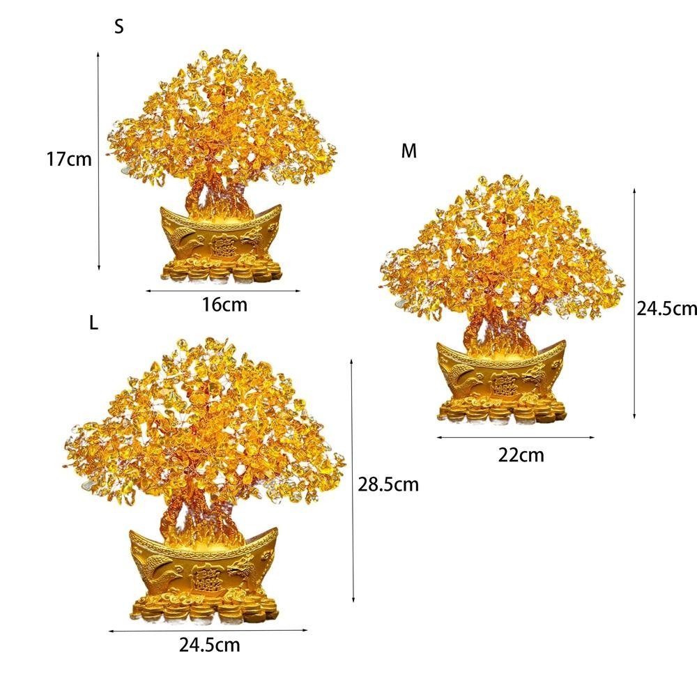 China Fengshui Good Fortune Money Tree Ornaments Decorative Articles Fortune Tree Desktop Ornaments