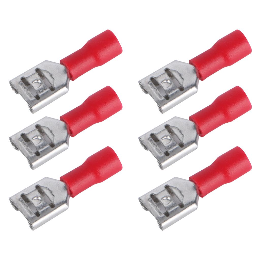 Изолированный плоский соединительный провод FDD1.25‑250 Female прочный долговечный стабильный удобный электрический обжим 