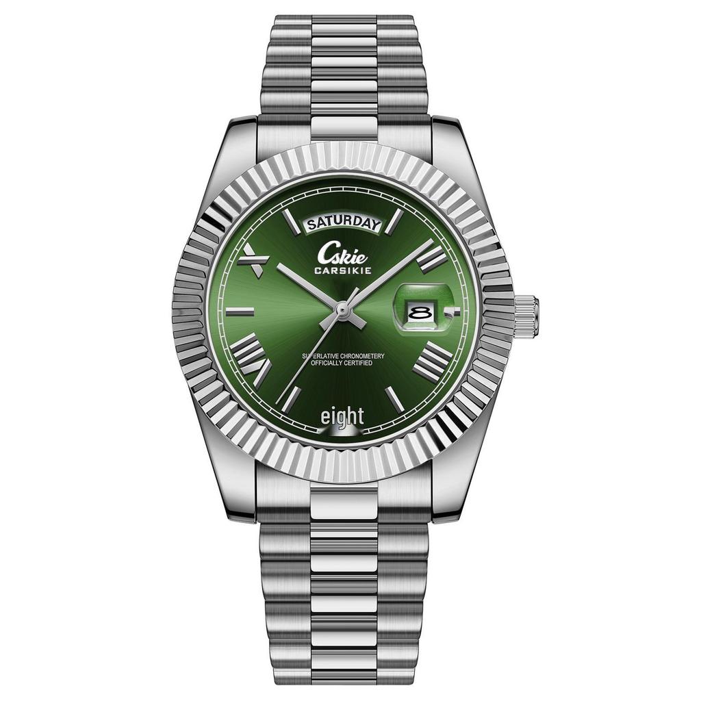 Швейцарский бренд Ультратонкие Мужские Стальные Бизнес-Часы - Высококлассный Водонепроницаемый Дизайн