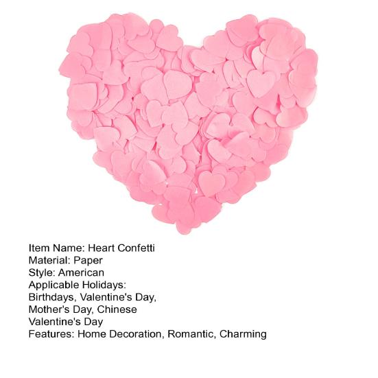 10 г/20 г/50 г Сердце Конфетти Крошечные красные розовые сердца Конфетти Посыпка Романтическая любовь Сердце Поделки на День святого Валентина Свадьба День рождения Годовщина