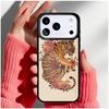 Японская гравюра укиё-э Пантера Тигр Чехол для телефона для iPhone 17 16 15 14 13 Pro Max Задняя крышка для 12 11 Pro Coque