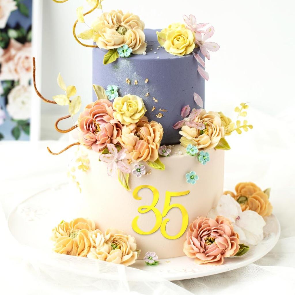 Акриловые зеркальные цифры, топпер для торта, золотые цифры 0-9 своими руками на день рождения, детский день рождения, украшение на юбилей