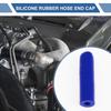 X AUTOHAUX Silicone Cap Silicone Plug Plumbing Processing Mecla Cap Plumbing End Cap Blue