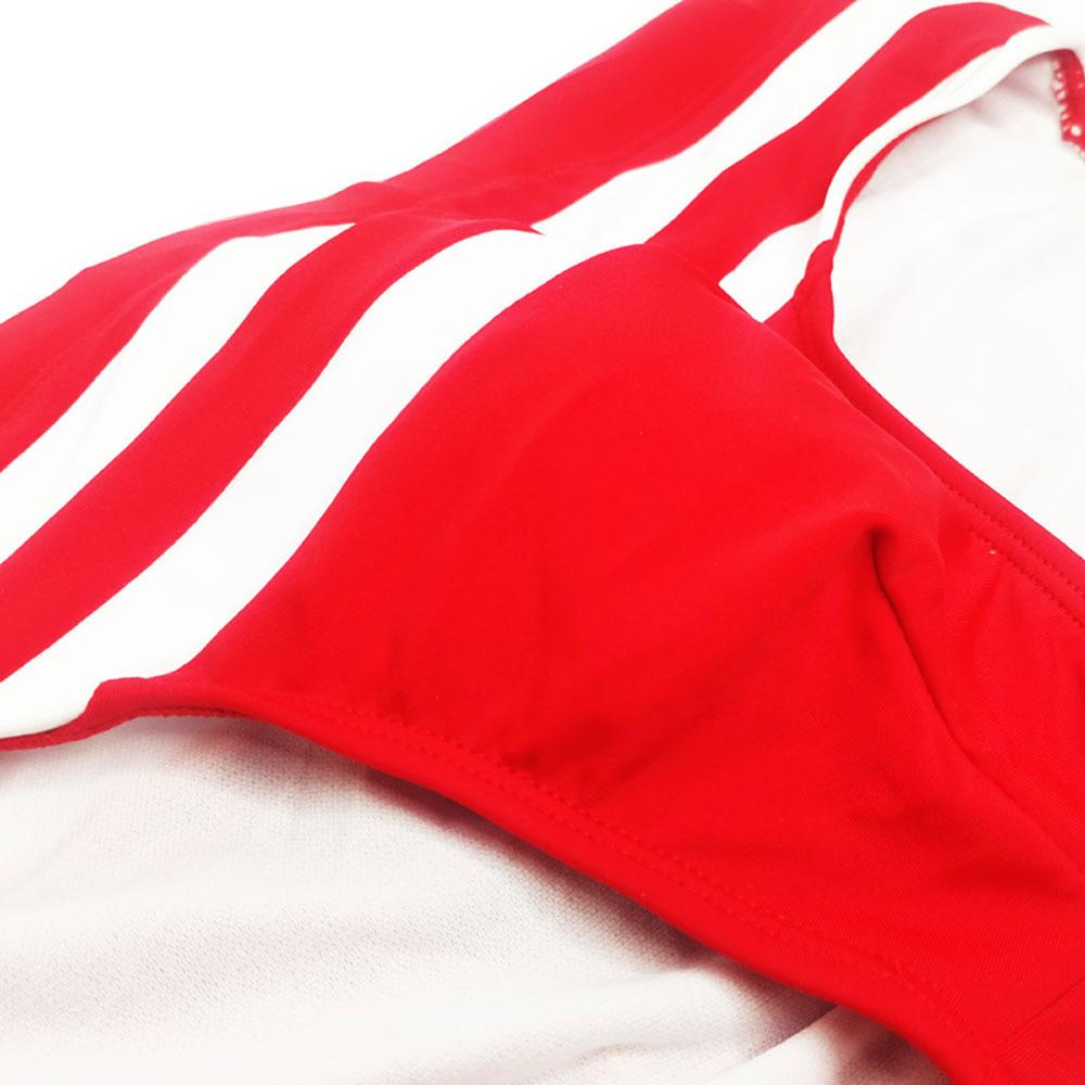 UXH Brand Men SwimBriefs Low Waist Zipper Can Open Swimwear Beach Wear Tanning Surfing