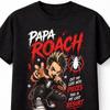 Papa Roach Last Resort Графическая футболка унисекс в стиле Ню-метал с изображением Джейкоби Шэддикса и логотипом группы