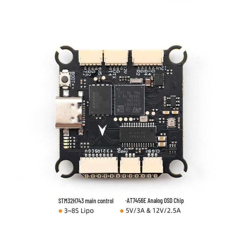 MAD 8S H743 Flight Controller