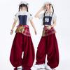 Kids Jazz Dance Outfit Girls Streetwear Performance Costume