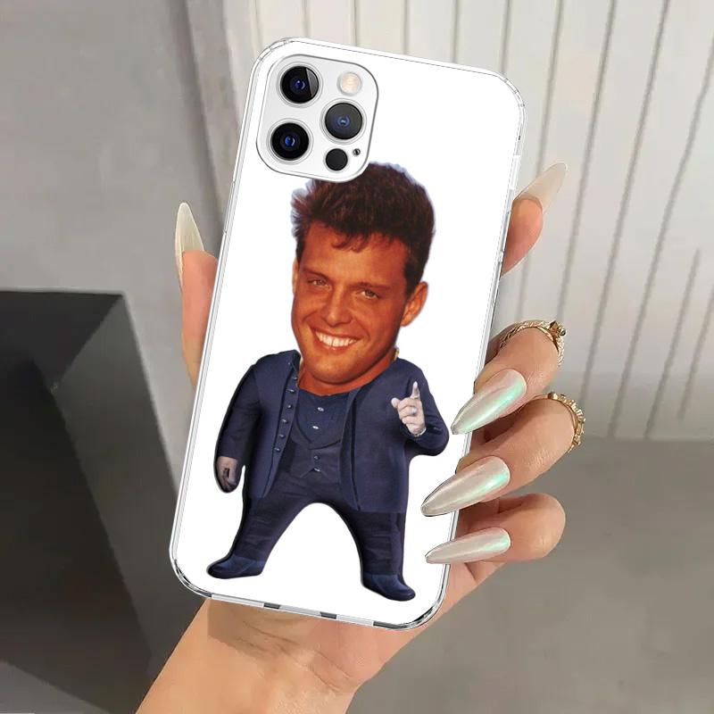 L-Luis M-Miguel Singer Phone Case for Iphone 17 Air 16 15 Plus 14 13 Mini 12 11 Pro Max 16E 7 8 SE 2020 Soft Funda Print Shell 1