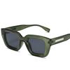 Retro Square Frame Sunglasses Fashion Traver Shades Glasses UV400 Eyeglasses Sunscreen Sunglasses Sun Glasses