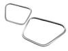 Finish Stainless Steel Front Door Speaker Rings for Toyota Hiace 200 Narrow Ultra-Mirror (2-Piece) (Type I, II, III, IV, 1, 2, 3, 4, Standard)