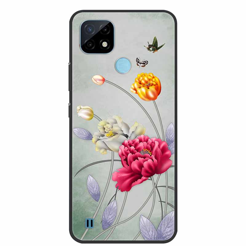 Для Realme C21 чехол противоударный мягкий силиконовый чехол из ТПУ для Realme C31 C21Y C25S C25 чехлы для телефонов Realme C21 C31 милый мультфильм