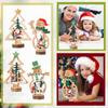 Christmas Holiday Decoration Table Wooden Ornament Wooden Christmas Decoration Ornament
