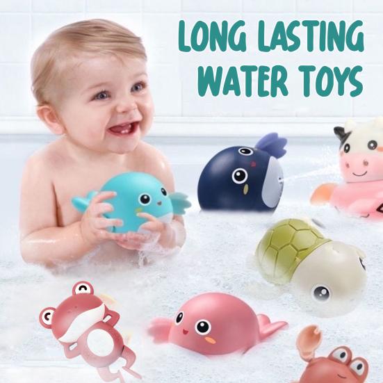 Floating Bath Toy for Babies Cute Frog Turtle Dolphin Shape Water