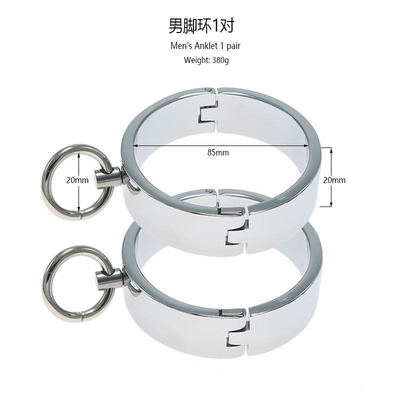 Браслет Кольцо на лодыжку Секс-игрушки для мужчин и женщин Секс-инструменты Металлические альтернативные игровые инструменты Реквизит для пар и взрослых