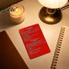 Rights Card for Everyday Carry Red Public And Residential Contacts Know Your Encounter Dual-Language Warning Non-Citizens on How to Assert