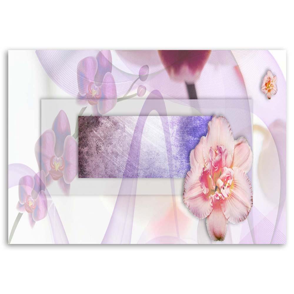 Canvas print, Romantic flower composition