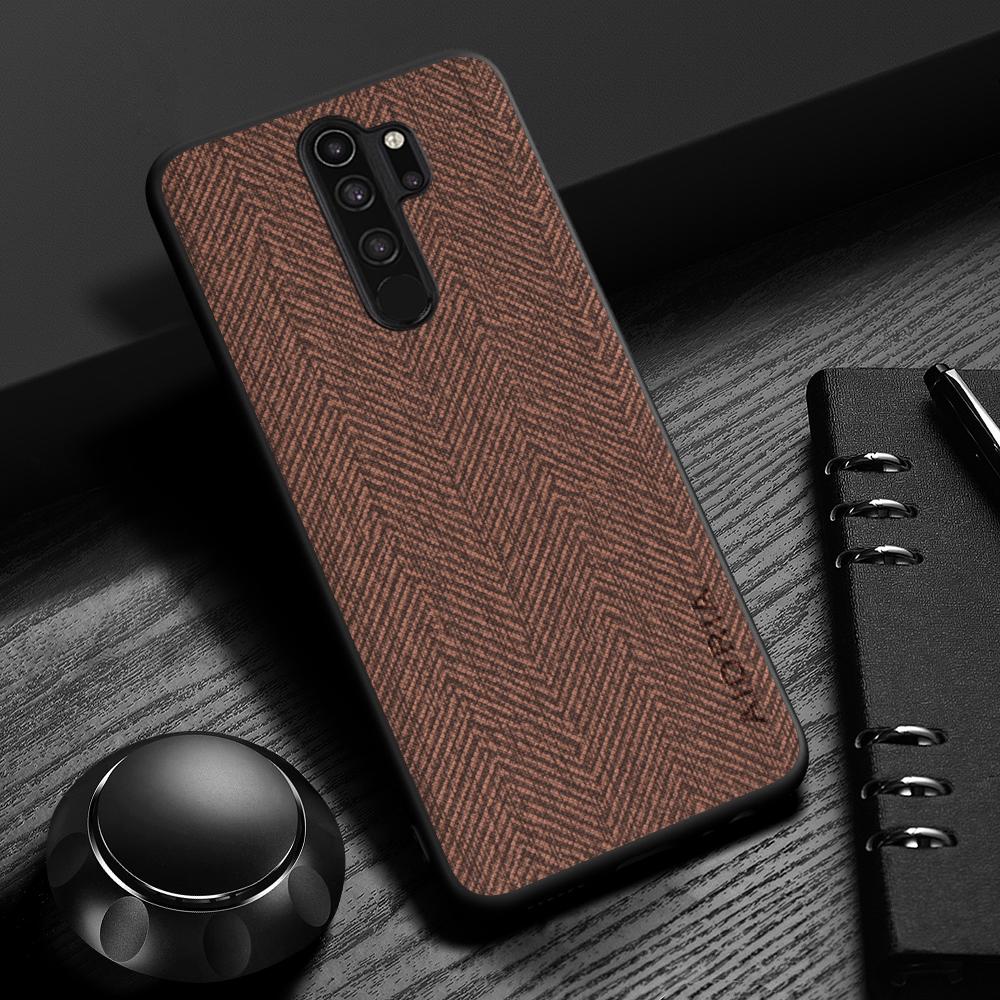Чехол для Xiaomi Redmi Note 8 Pro Дизайн Простой, Легкий, Прочный Кожаный чехол с текстурой дерева для Redmi Note 8T