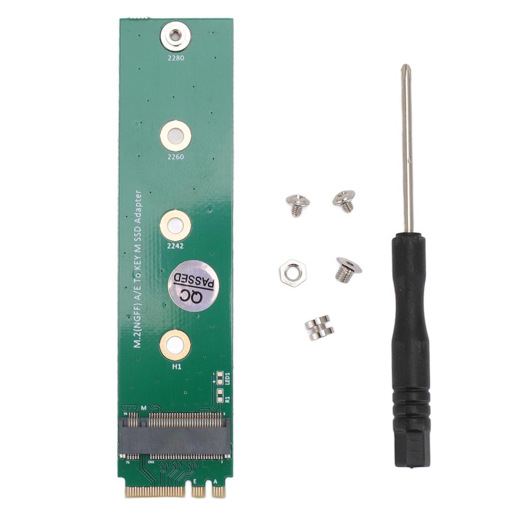 M.2 NGFF A E To Key M SSD Adapter Converter M.2 WiFi Interface A+E To NVME SSD Converter for 2230