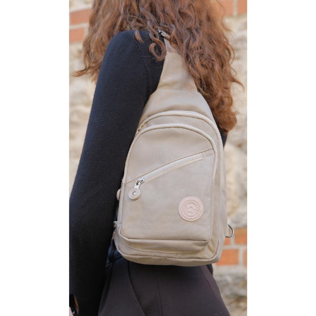 Сумка унисекс из мятой ткани на пояс и через плечо, нагрудная сумка для путешествий, повседневная сумка