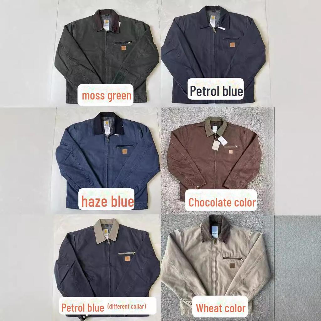 Stand Up! Kahar Men's Retro Workwear Jacket In 14 Colors - J97 Stiff Style