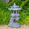 Фонарь-пагода в стиле дзен, имитирующий камень: Китайский Сад-Двор Искусство Украшение.