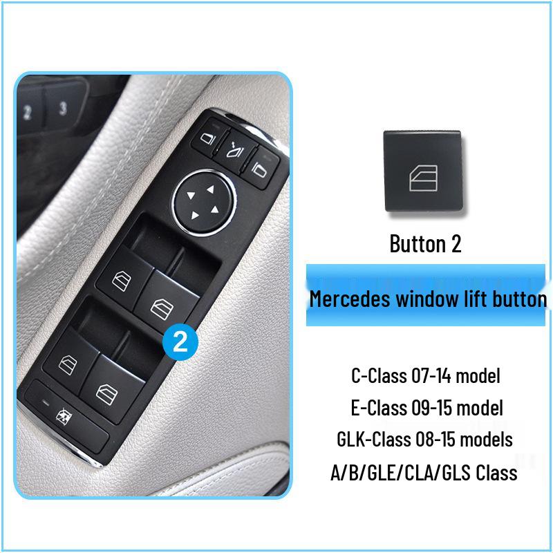 Совместимая кнопка переключателя стеклоподъемника для Mercedes-Benz W204 C-Class & E-Class 2049055402 Дверь автомобиля