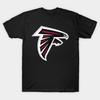 Мужская черная футболка с принтом The A Falcons Печать на бумаге для трансфера без вырезания Хлопковая футболка