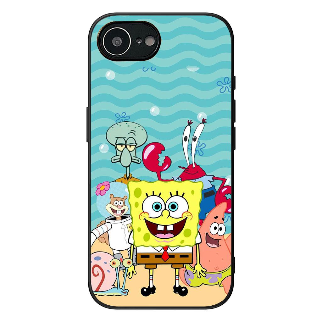 S-SpongeBobs S-SquarePants Case for Motorola Moto G54 G05 G24 G45 G55 G75 G85 G15 G57 G86 Power Edge 50 30 Ultra Fusion neo Pro