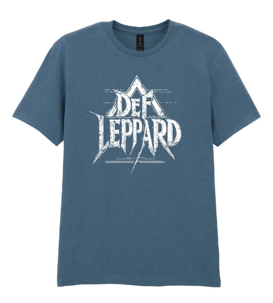 Def Leppard Tshirt 100 cotton Pop metal music outdoors festival fans gift