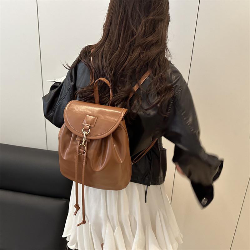 Pu Large Capacity Backpack For Women With Durable Wearresistant Material For Daily Use And Travel
