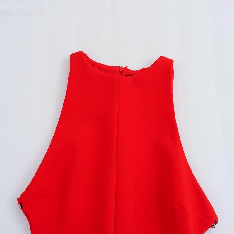 Fashion Style 2024 Summer New Women's Clothing Elegant Stylish Opening Design Short Dress 4661337 600