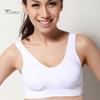 Беспроводной спортивный йога Корректирующее белье Модный женский сексуальный однослойный бесшовный бюстгальтер