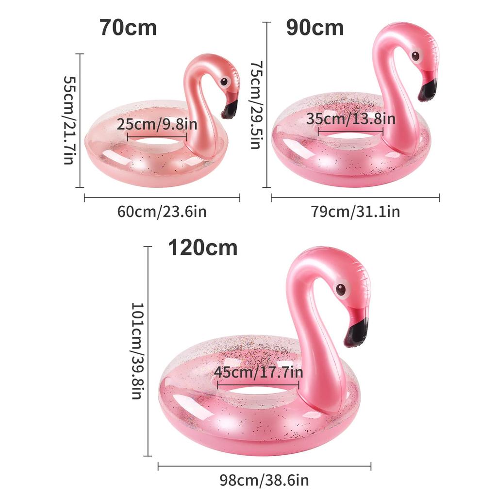 Надувные поплавки для бассейна Flamingo для взрослых, летние пляжные игрушки, круг для плавания для детей, поплавки для бассейна, трубы для плавания