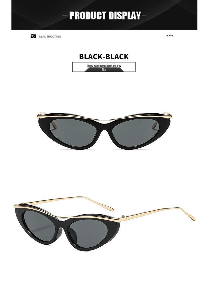 Personalized Retro Cat-Eye Sunglasses 2025 - UV Protection, High-End Style