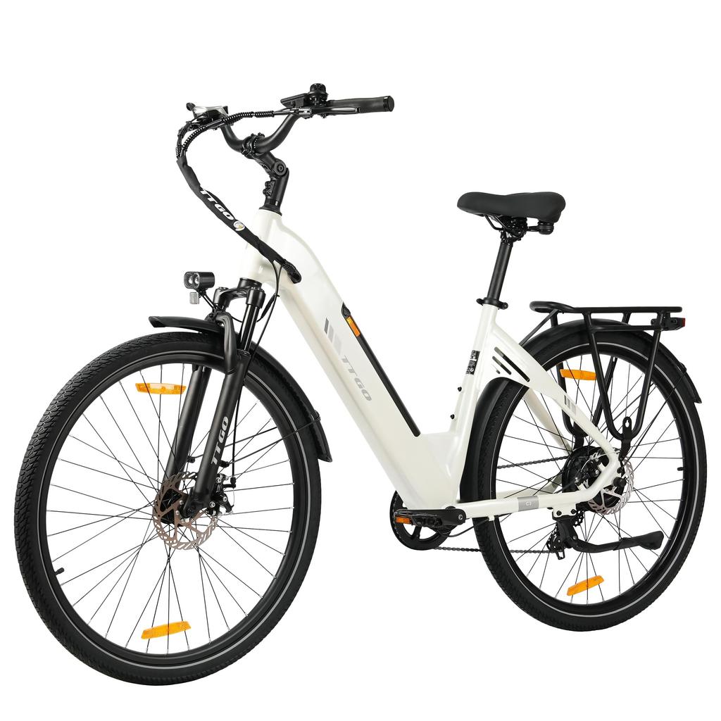 TTGO C3 SE Multi Terrain Electric Bicycle For Adult 28 Inch Tires 250W Motor 36V20Ah Battery City Community E-Bike With All-Terrain Braking