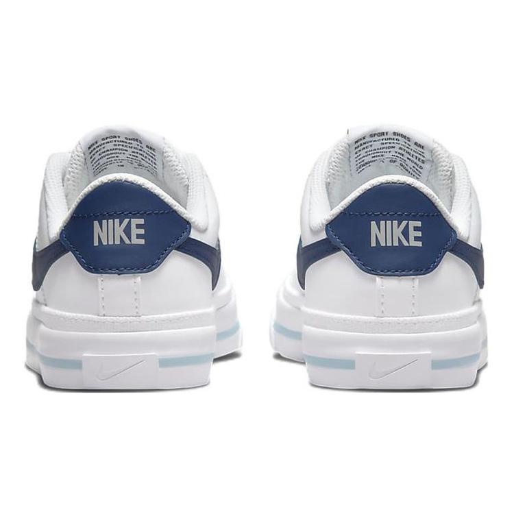 (GS) Nike Court Legacy 'White Mystic Navy' Kids' DA5380-113