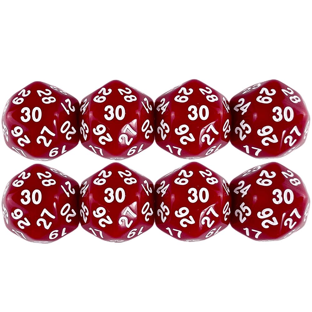 D30 Dice 1pc Polyhedral Dice for DND Game Club Party Family Board Game Props