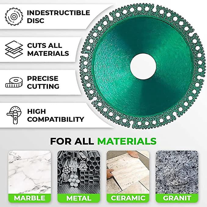 Indestructible Disc For Grinder, Indestructible Disc 2.0 - Cut Everything In Seconds, Indestructible Cutting Disc, Cut Off Wheel