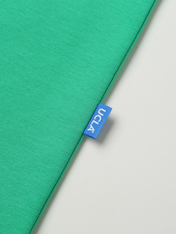 UCLA Unisex Ponte Small Logo Round T-Shirt [Green] (Ua4St93_66)