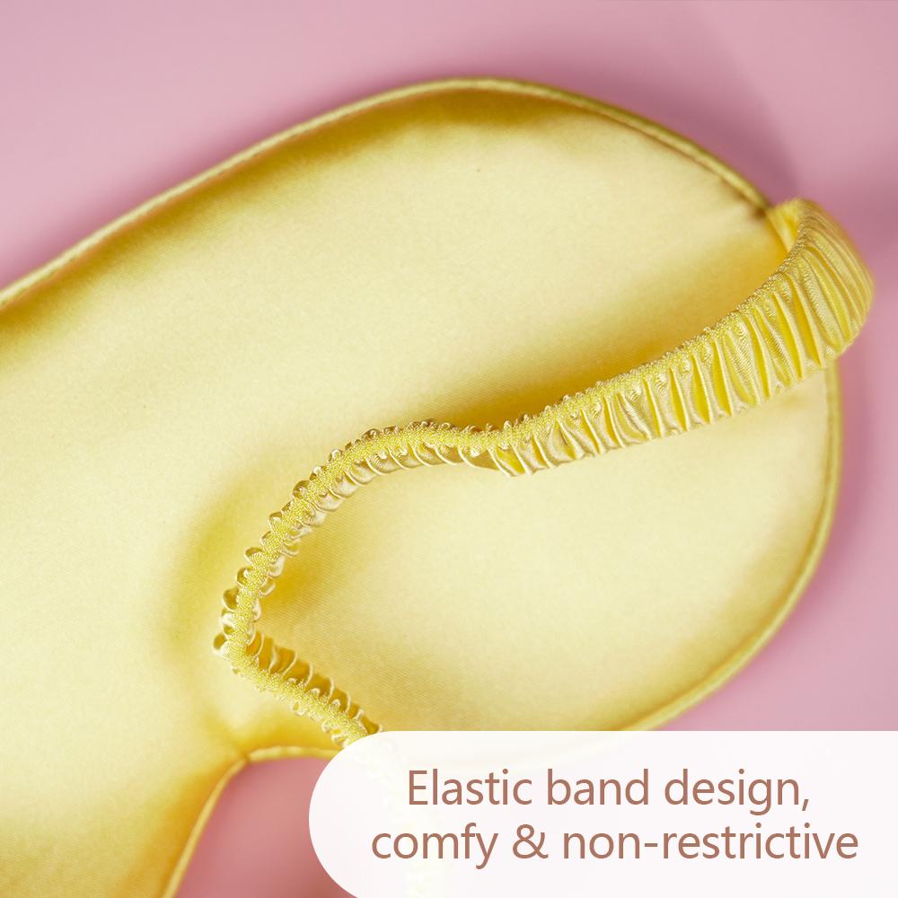 Low Price Sale Simulated Silk Eye Masks Sleep Light Blocking, Men Women Relieve Eye Fatigue Breathable