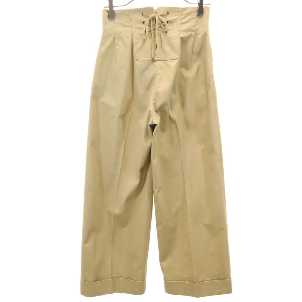 nano&co high waist Wide pants 38 beige Nano Universe Women Used