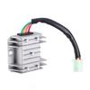 12V 4 Wire Motorcycle Voltage Regulator Rectifier Fits for 150cc 250cc PIT Quad Dirt Bike ATV Buggy