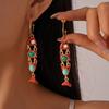 Gothic Ethnic Style Earrings Vintage Enamel Dangle Earrings Little Fish Earrings  Festival Jewelry