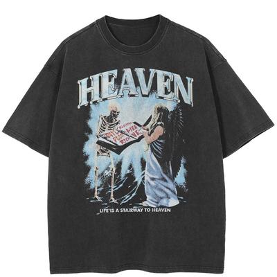 Футболка унисекс с рисунком Streetwear Heaven 2024