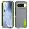 For Google Pixel 9 Pro XL Case Kickstand Phone Cover PC+Silicone+EVA 3-in-1 Design