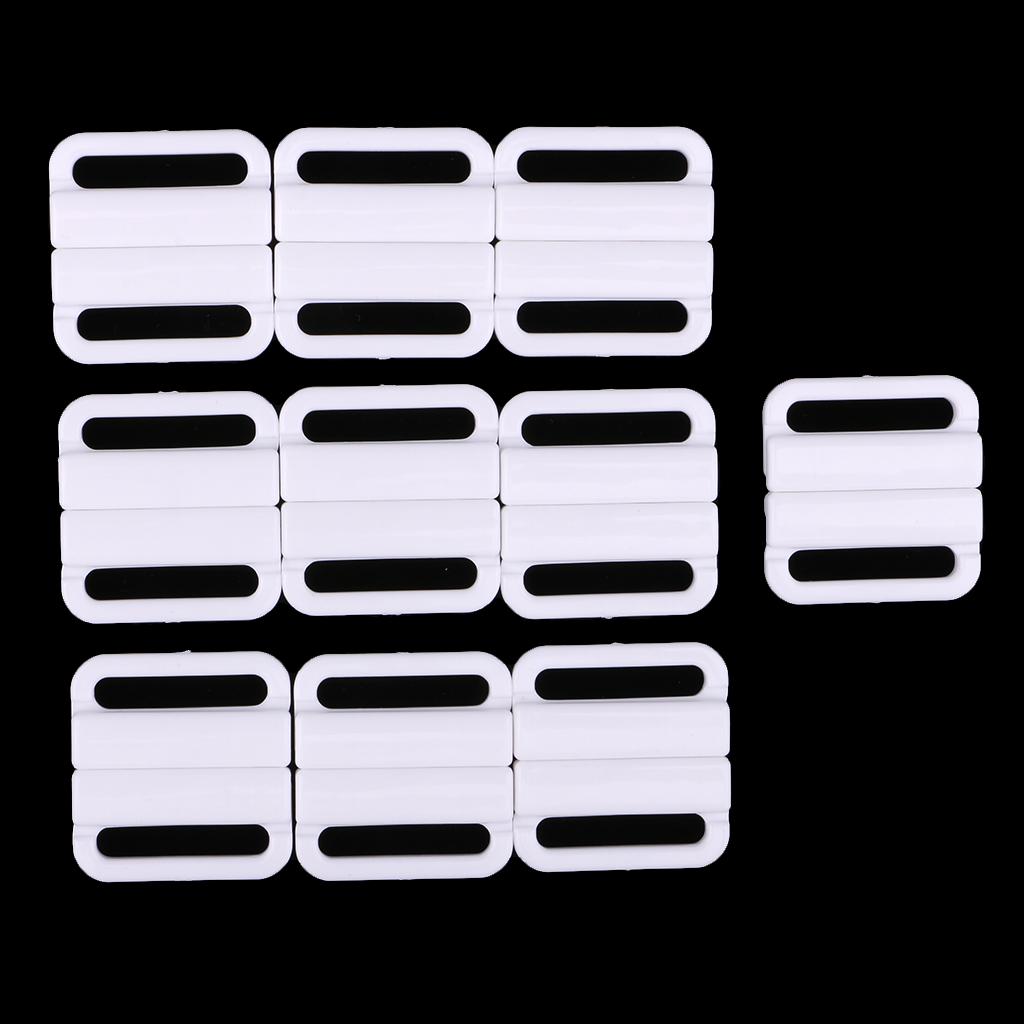 10 Set Bra Closure Sewing Clips Back Strap Holder Accessories