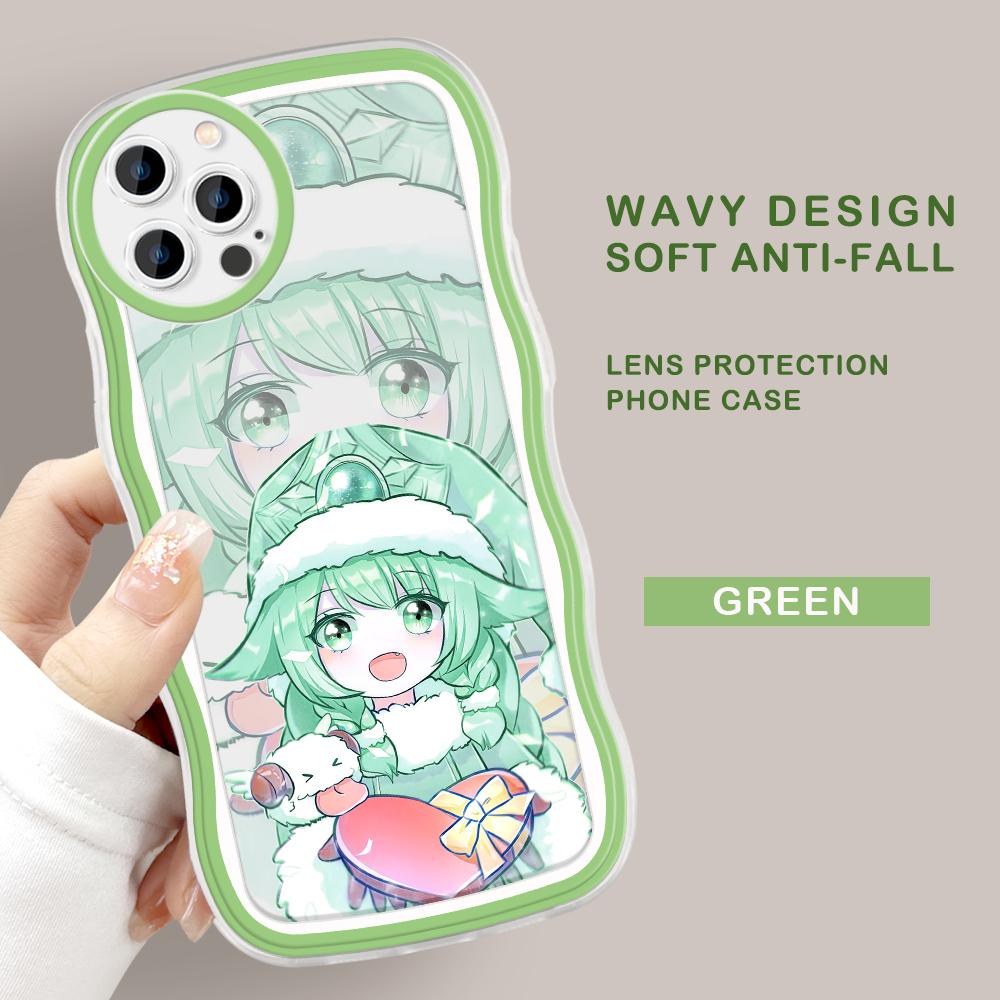 Модный мягкий волнистый чехол для телефона с полным покрытием, защита камеры, противоударный чехол для iPhone Huawei Honor Samsung Xiaomi Redmi OPPO Realme Vivo Infinix Tecno