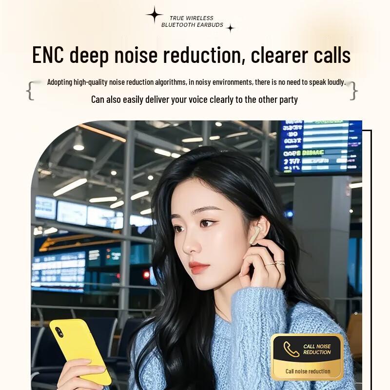 HP H10J Полностью беспроводные Bluetooth 5.4 наушники