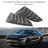 Жалюзийная накладка на заднее боковое окно в спортивном стиле для Ford Mustang 2015-2017