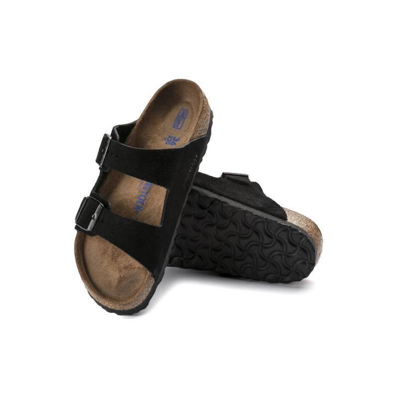 Birkenstock Шлепанцы-слайдеры Унисекс Черный Обычный 0951321